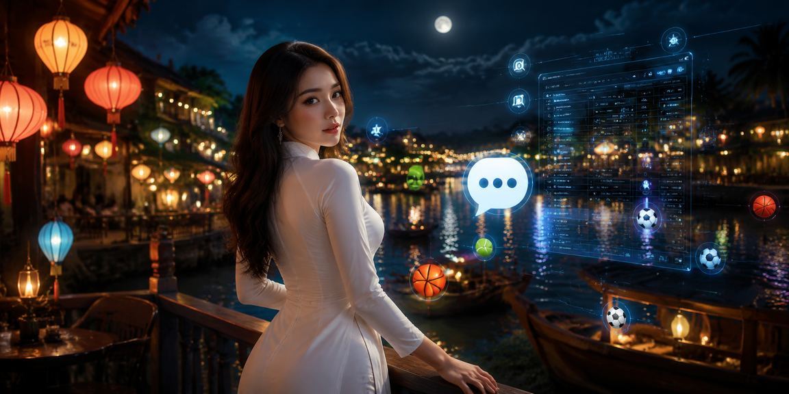 Khung cảnh casino tại Hội An với phong cách truyền thống Việt Nam